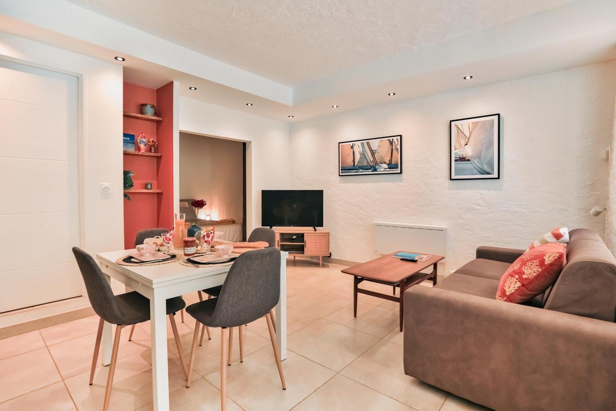 Appartement 30 M De La Plage Grimaud Extérieur photo